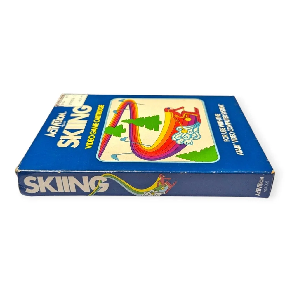 Activision Skiing Atari‎ 2600 Video Game CIB Complete Box Manual 1980 Vintage